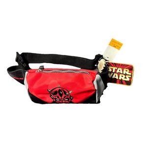 NWT  RARE Loungefly Star Wars Waist Fanny Pack  The Phantom Menace Darth Maul